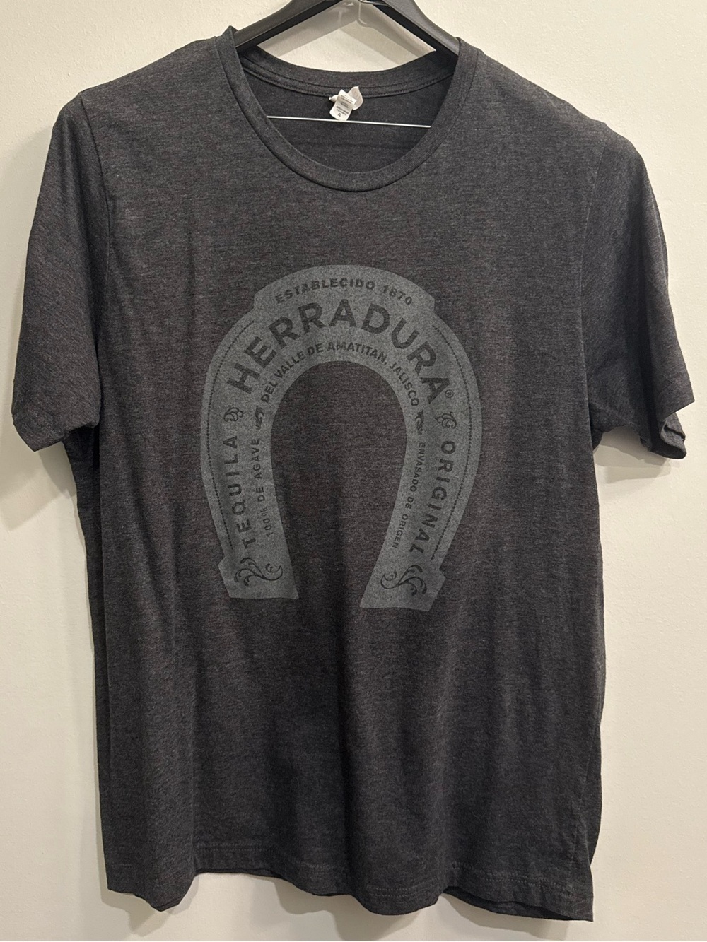Herradura Tequila T-Shirt - Gray - XL
